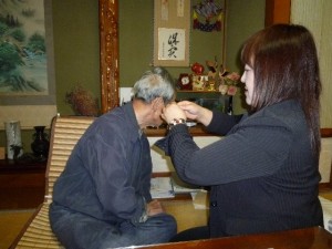 フィッティングの様子
